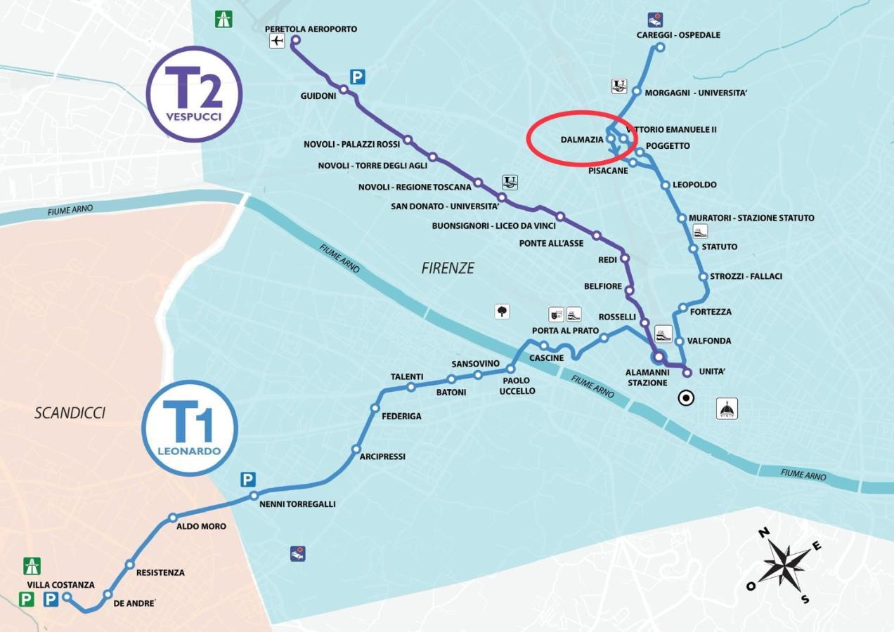 Le Tre Orchidee Florencie Exteriér fotografie